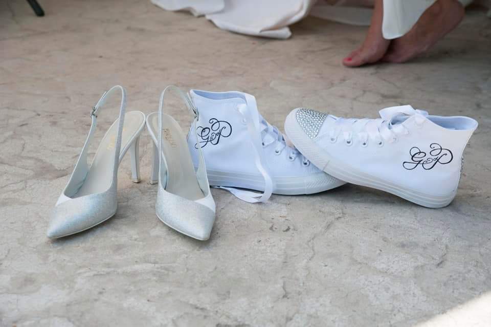Quale sneakers indosserai il giorno del tuo matrimonio? Per te, 4 Idee di personalizzazione
