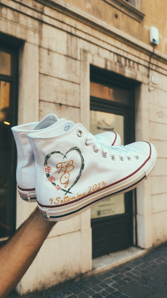 Sneakers Sposa: 3 Fonti di Ispirazione per la Personalizzazione Perfetta