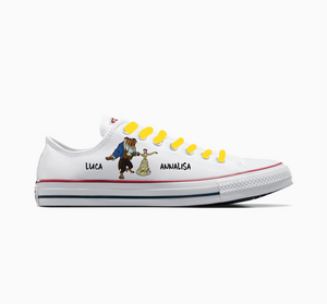Custom Sneakers Converse/Wedding AnnalisaP