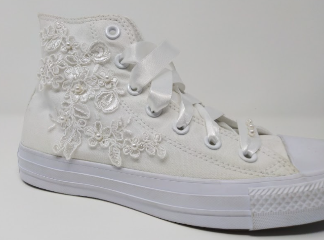 scarpe personalizzate/sposa/pizzo/SonjaM
