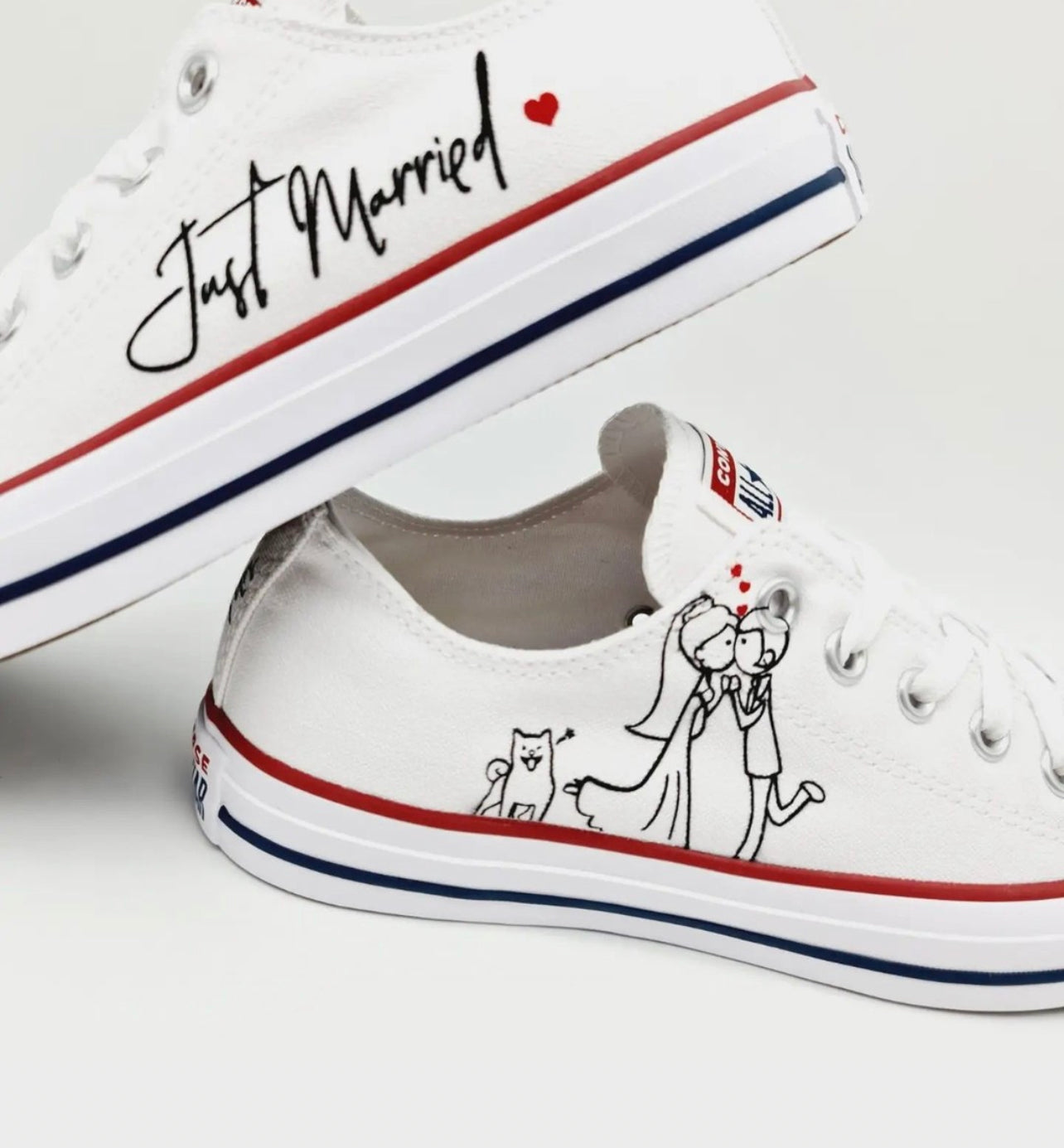 Ink my Sneakers Converse personalizzate per il tuo matrimonio Ink My Sneakers